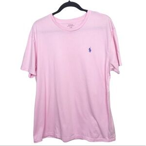 Polo Ralph Lauren Garden Pink Short Sleeve Crew Neck T-Shirt Tee